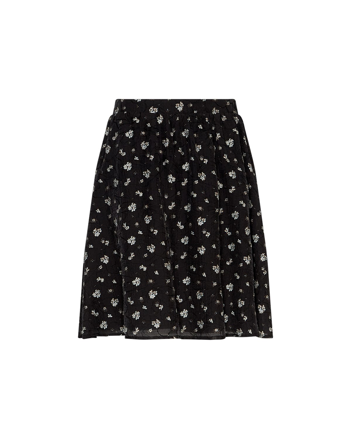 MSCH Nancy Skirt, sort/blomster