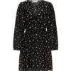 MSCH Nancy Dress, sort/blomser