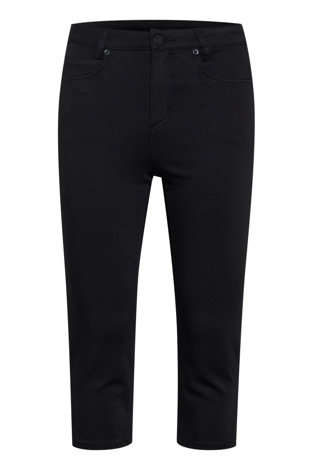 Kaffe KAdima Capri Jeans, sort