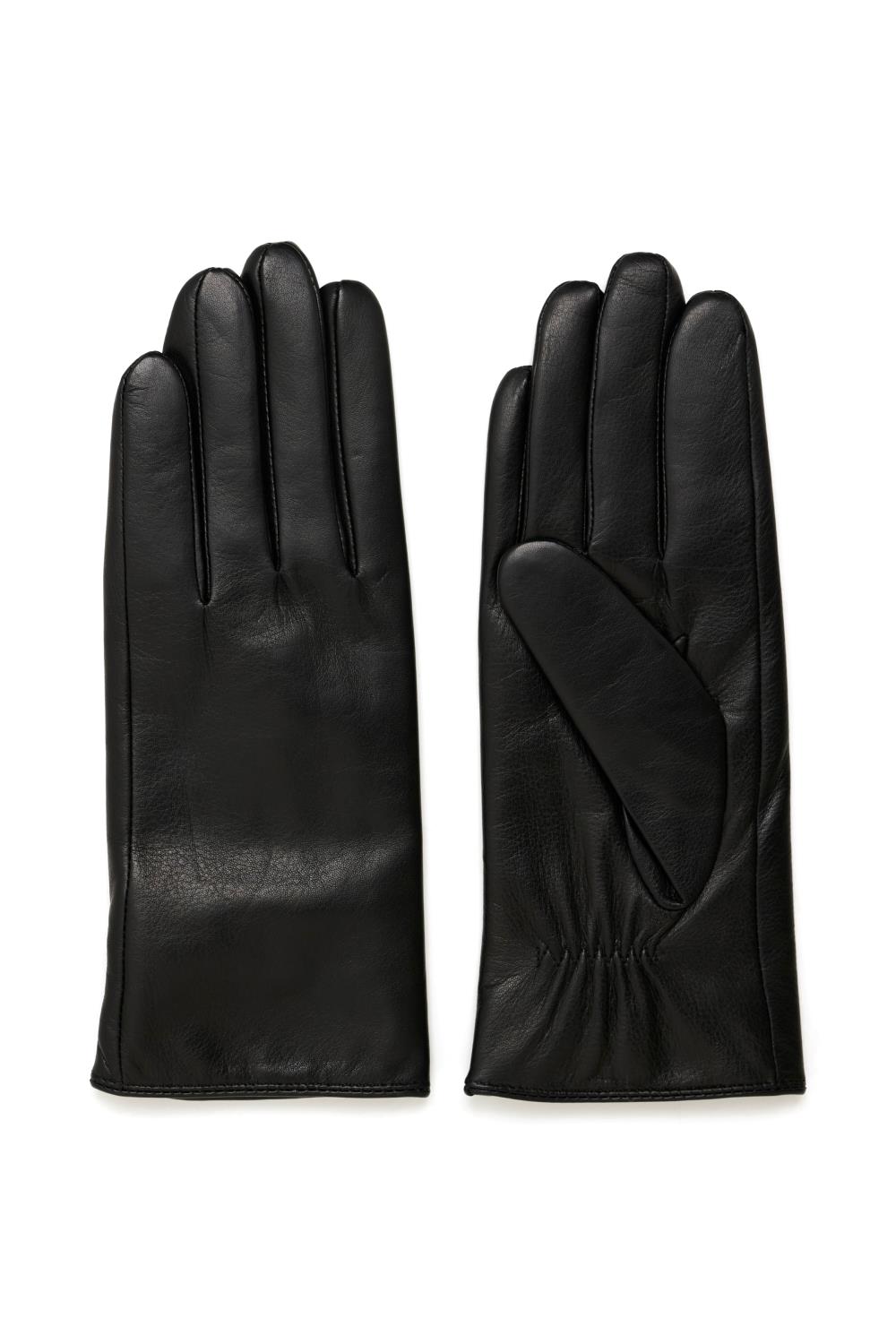 Part Two Carrin Gloves, skinnhansker, sort