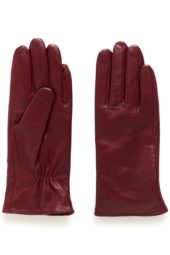 Part Two Carrin Gloves, skinnhansker, burgunder