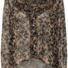 Part Two Sanaz Blouse, sort blomstret