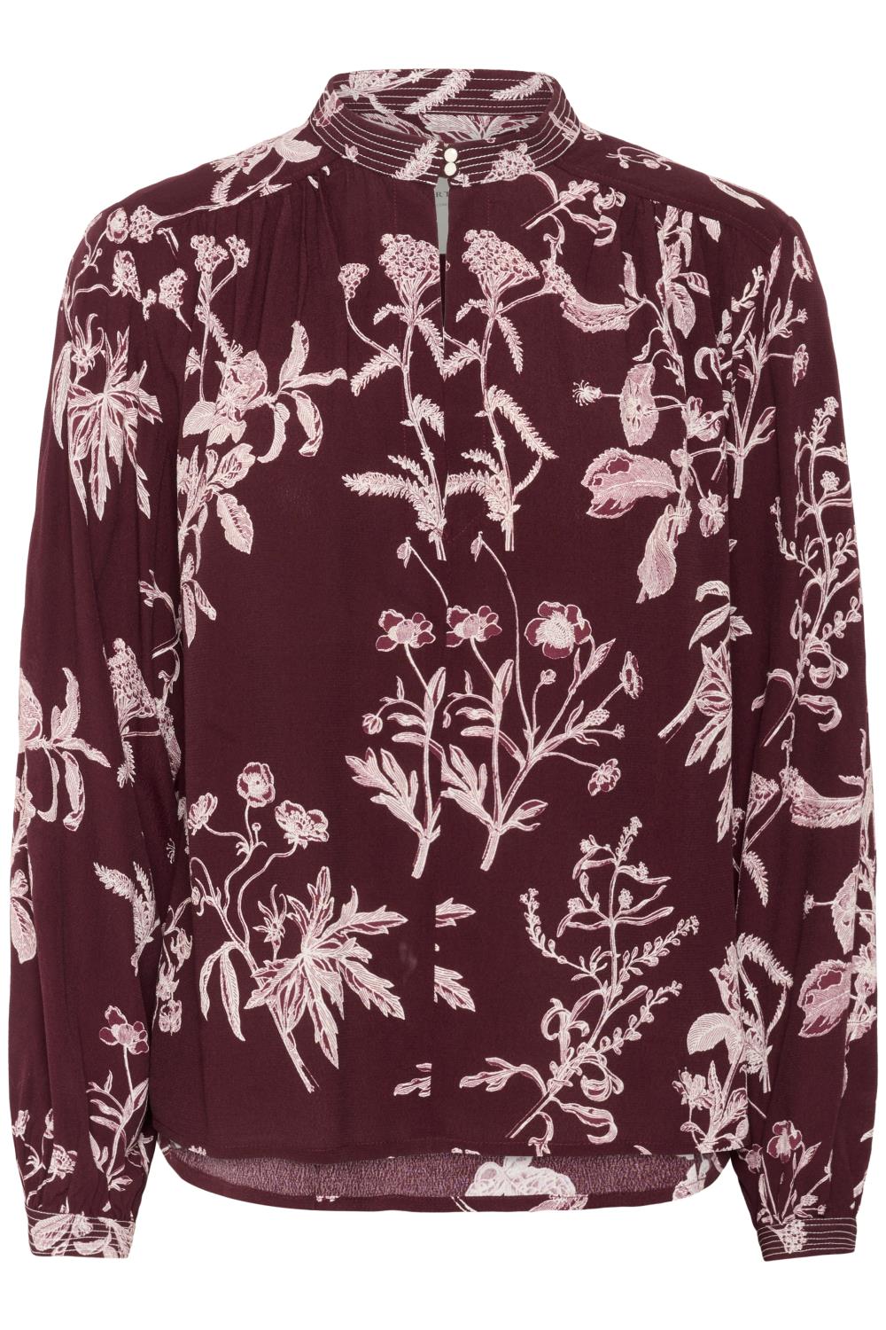 Part Two Shiroma Blouse, burgunder