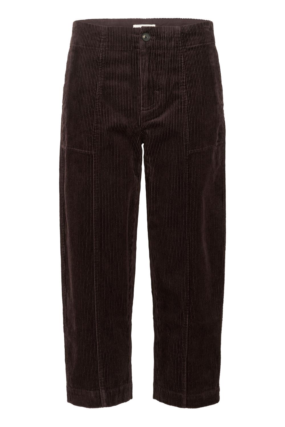 Part Two Netta Pants, kordfløyel brun
