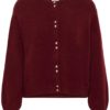 Part Two Ninell Cardigan, burgunder