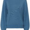 Kaffe KAlone Knit Pullover, blå
