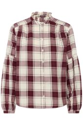 Part Two Samilla Shirt, rutet