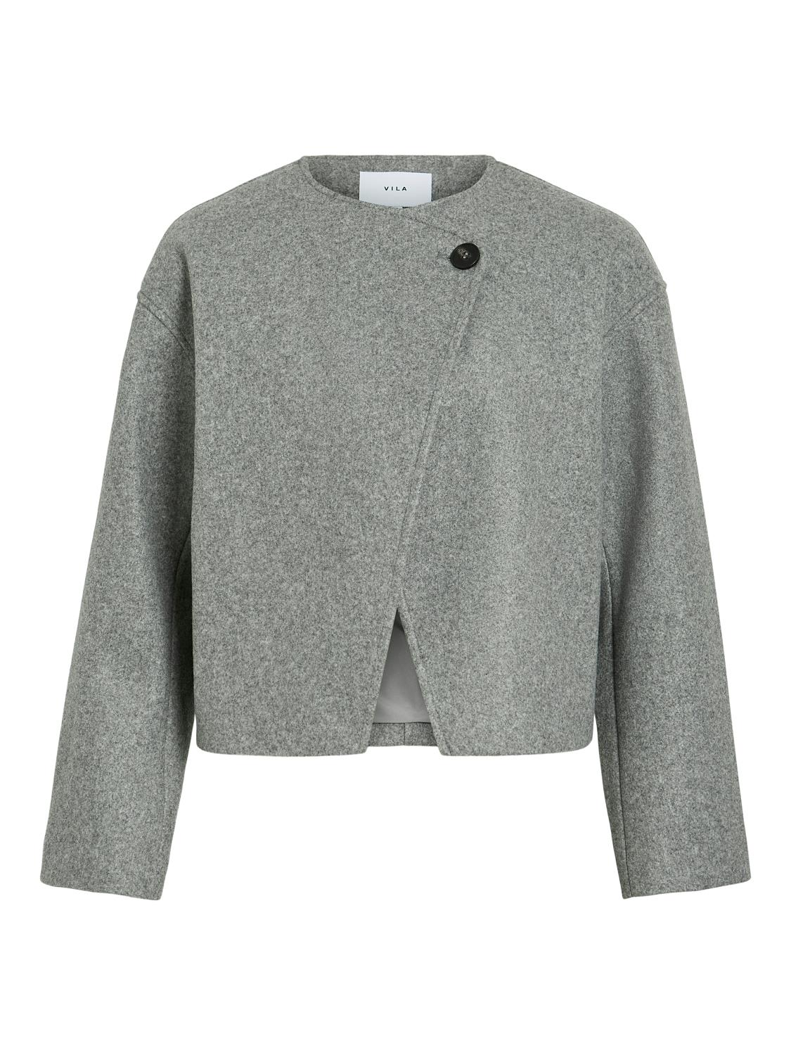 Vila Viquinn l/s Jacket, lysgrå