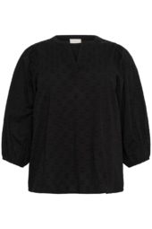 Kaffe Curve KCloulou Blouse, sort