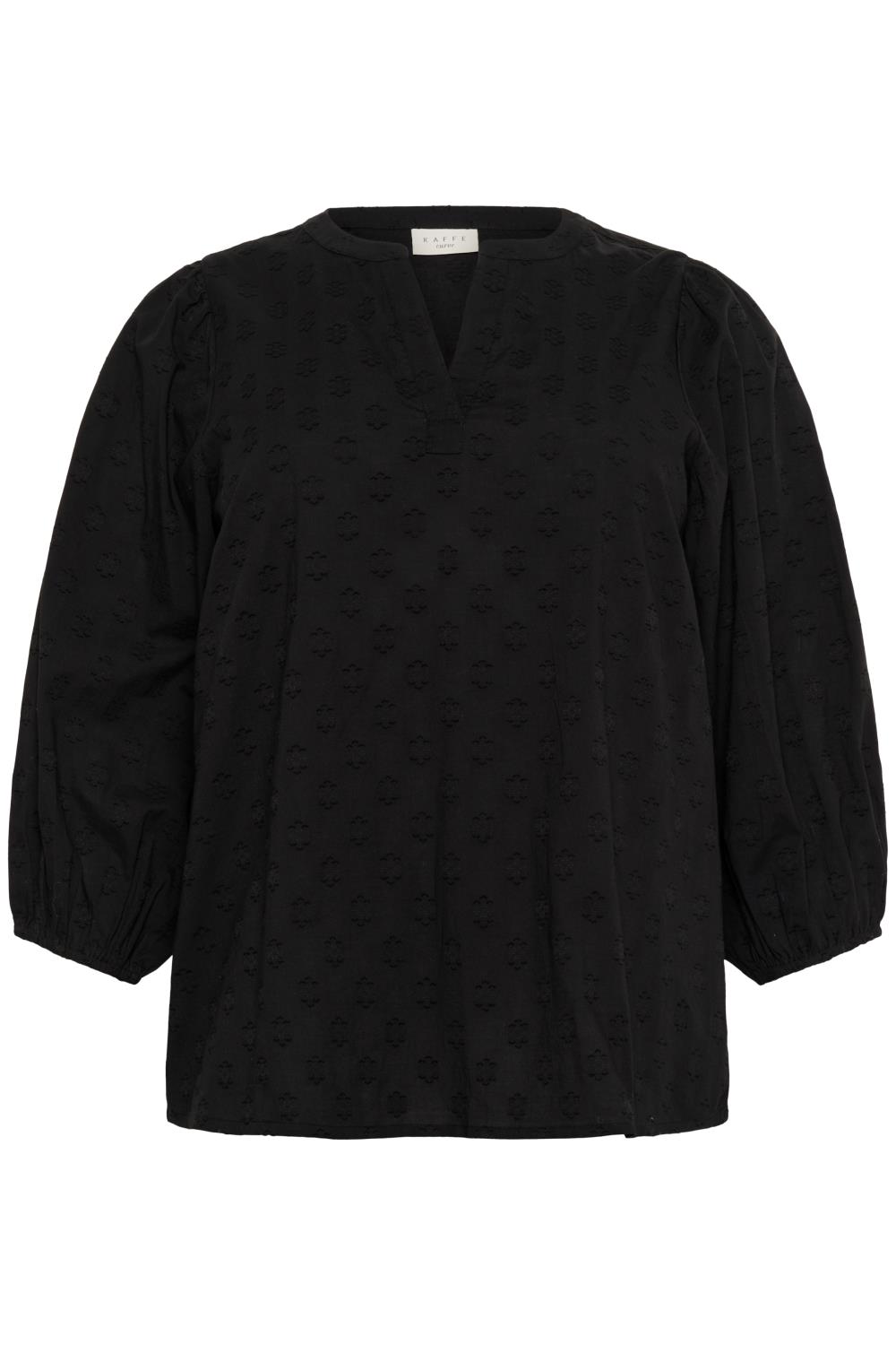 Kaffe Curve KCloulou Blouse, sort