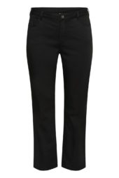 Kaffe Curve KCdina Straight Jeans, sort