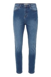 Kaffe Kawillow HW slim fit jeans, denimblå