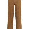 Kaffe KAmolly pants, brun kordfløyel