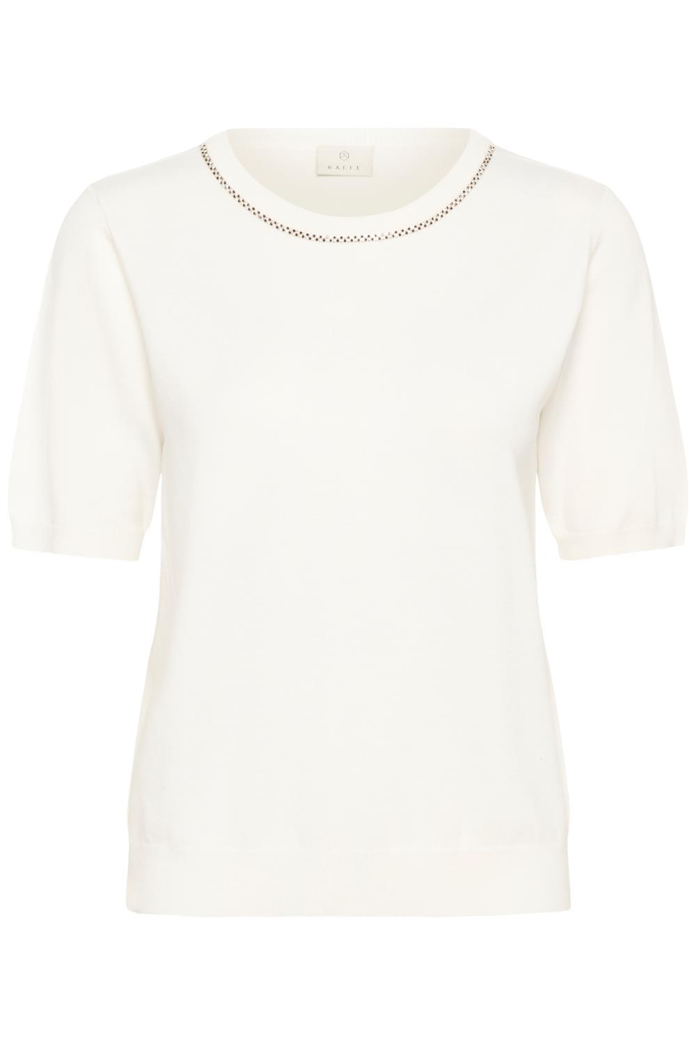 Kaffe KAcarly Knit Pullover, offwhite