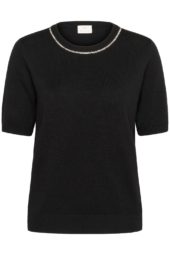 Kaffe KAcarly Knit Pullover, sort