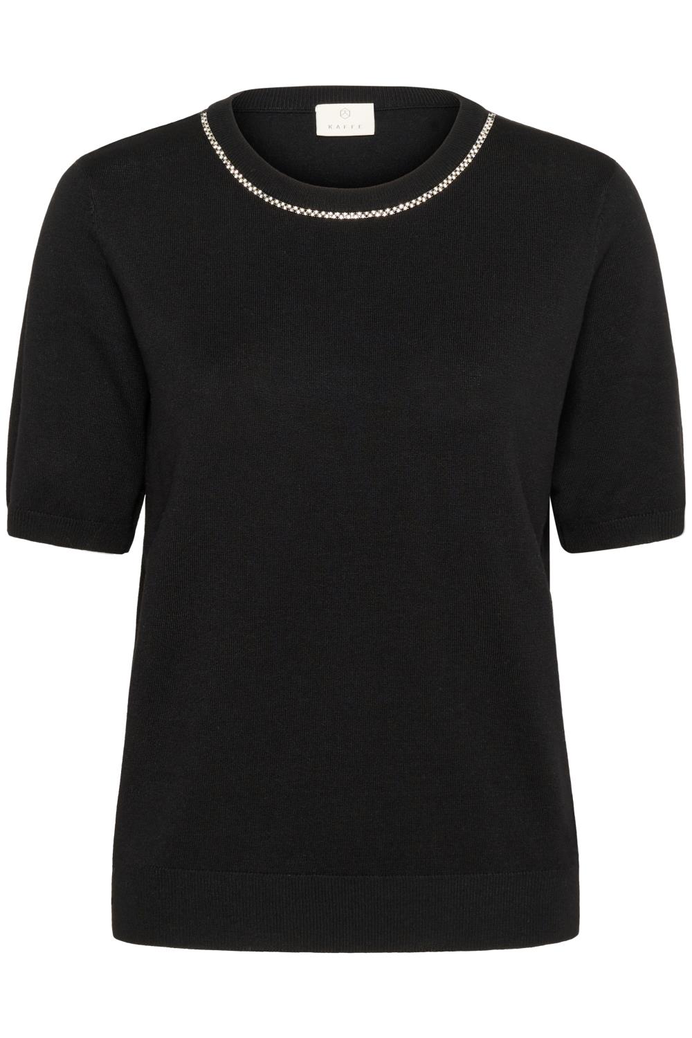 Kaffe KAcarly Knit Pullover, sort