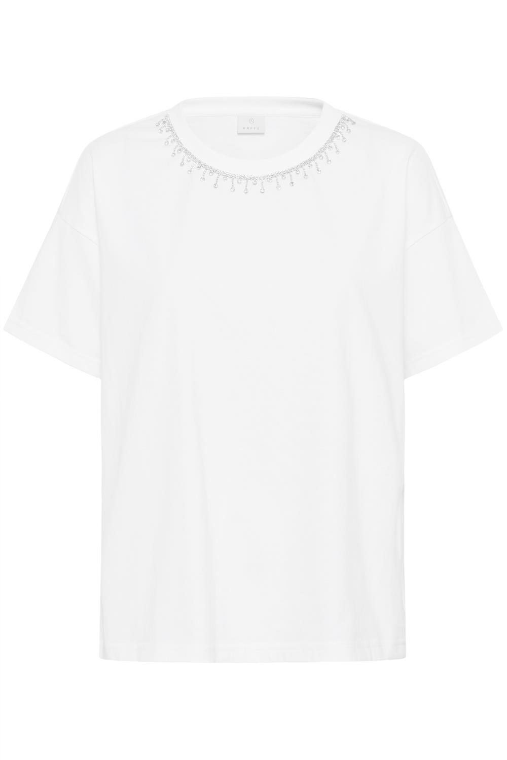 Kaffe KAhelen T-shirt, offwhite