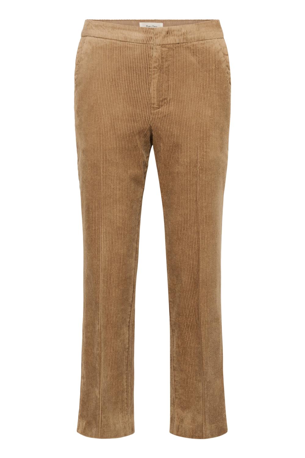 Part Two Mishas Pants, lys brun kordfløyel