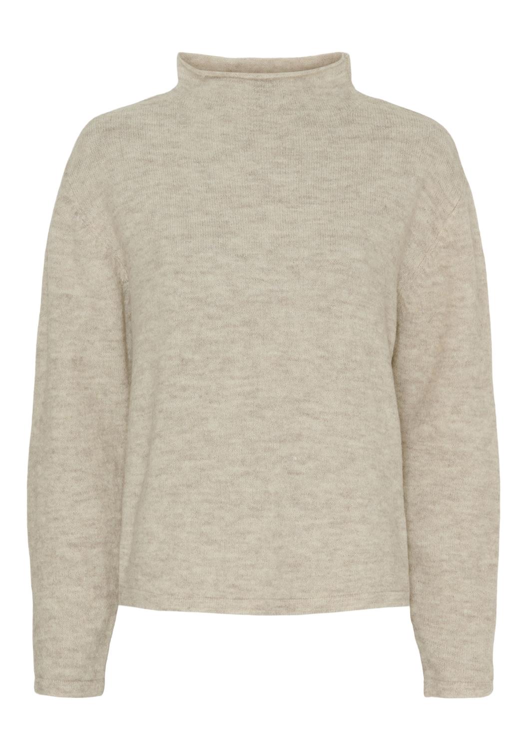 Isay Anna Highneck Pullover, beige