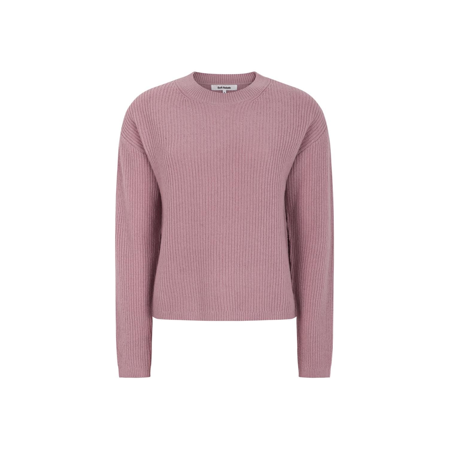 Soft Rebels West Knit, rosa
