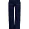 JDY New Vanessa HW Pocket Jeans, denimblå