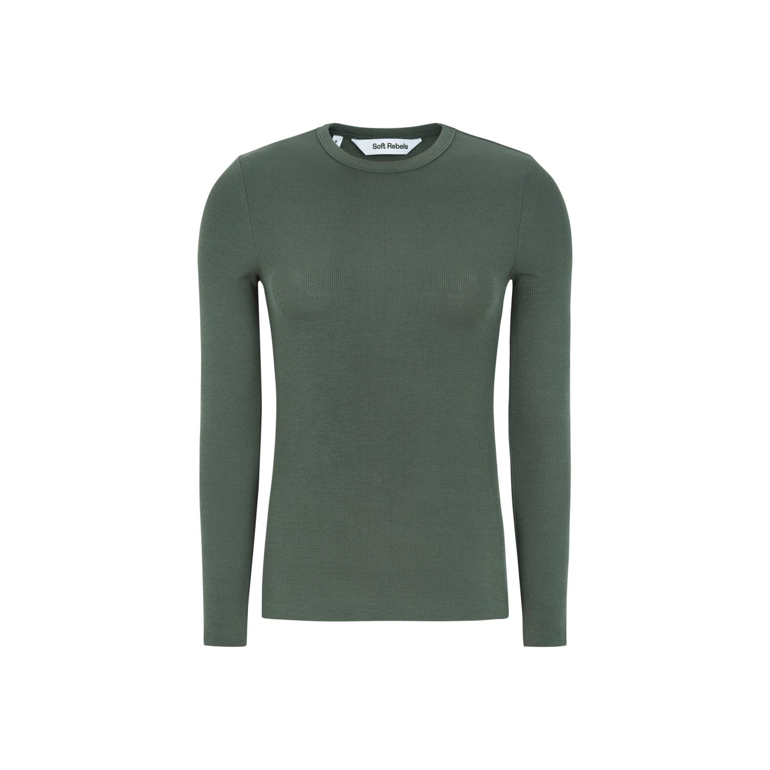 Soft Rebels SRFenja O-neck Top, grønn