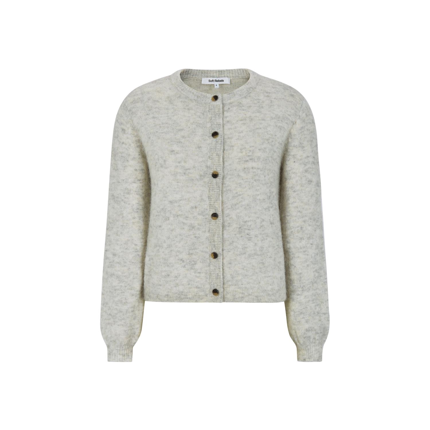 Soft Rebels SRAllison O-neck, beige melert