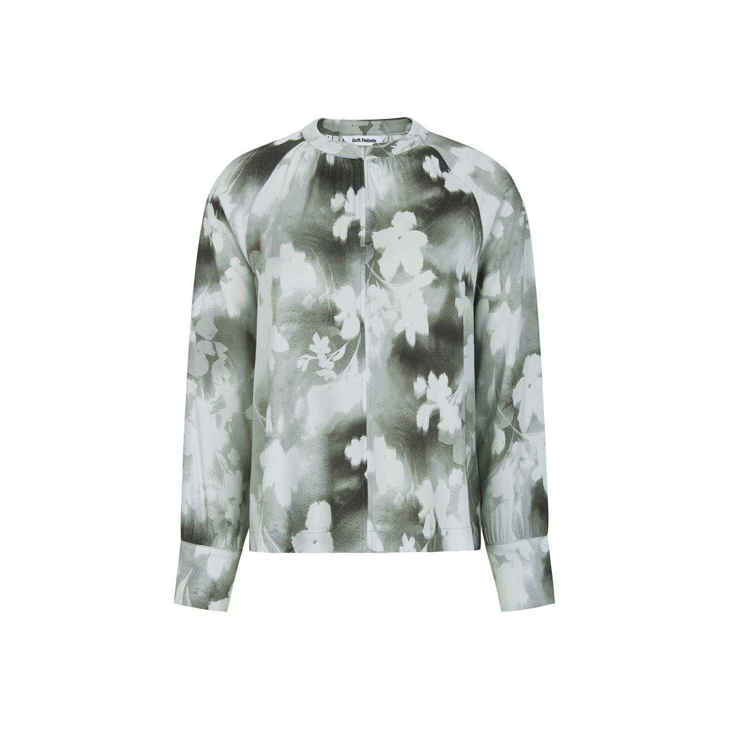 Soft Rebels SRLeonie Blouse, dus grønn