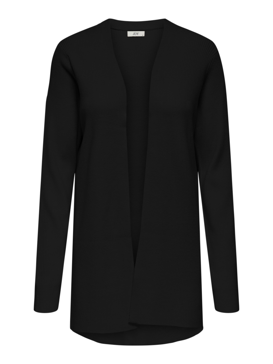 JDY Prime Life L/S open cardigan, sort