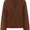 My Essential Wardrobe Hizi Knit Cardigan, brun