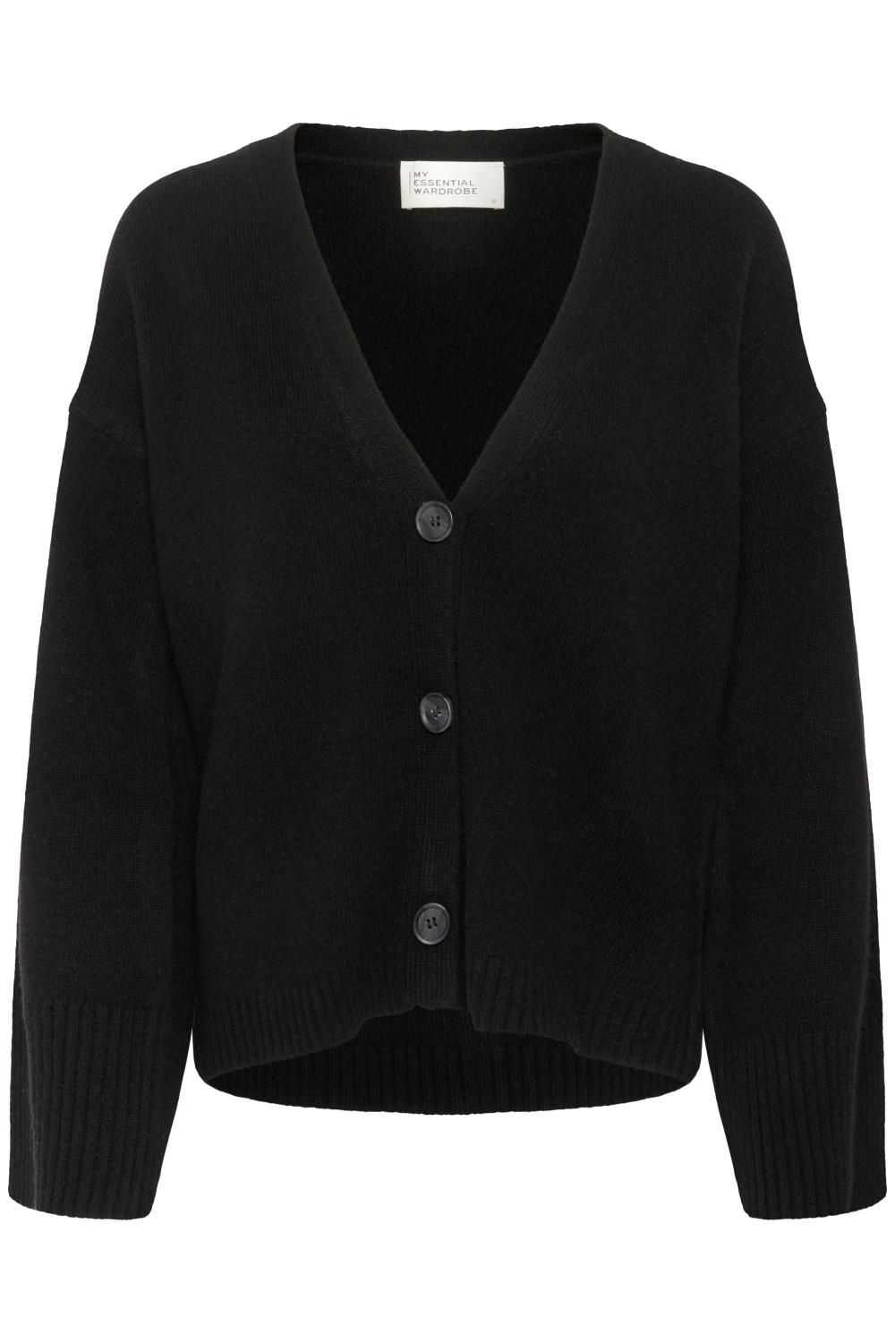 My Essential Wardrobe Huxi Knit Cardigan, sort