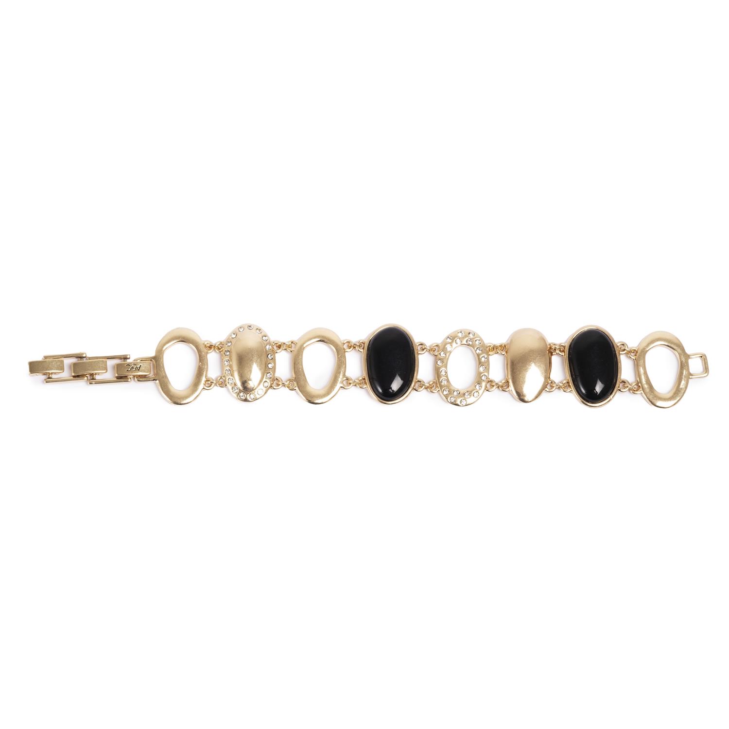 A&C Bracelet, 17cm Black Liquid