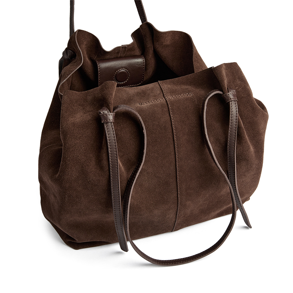 Depeche Shopper, brun/chocolate semsket