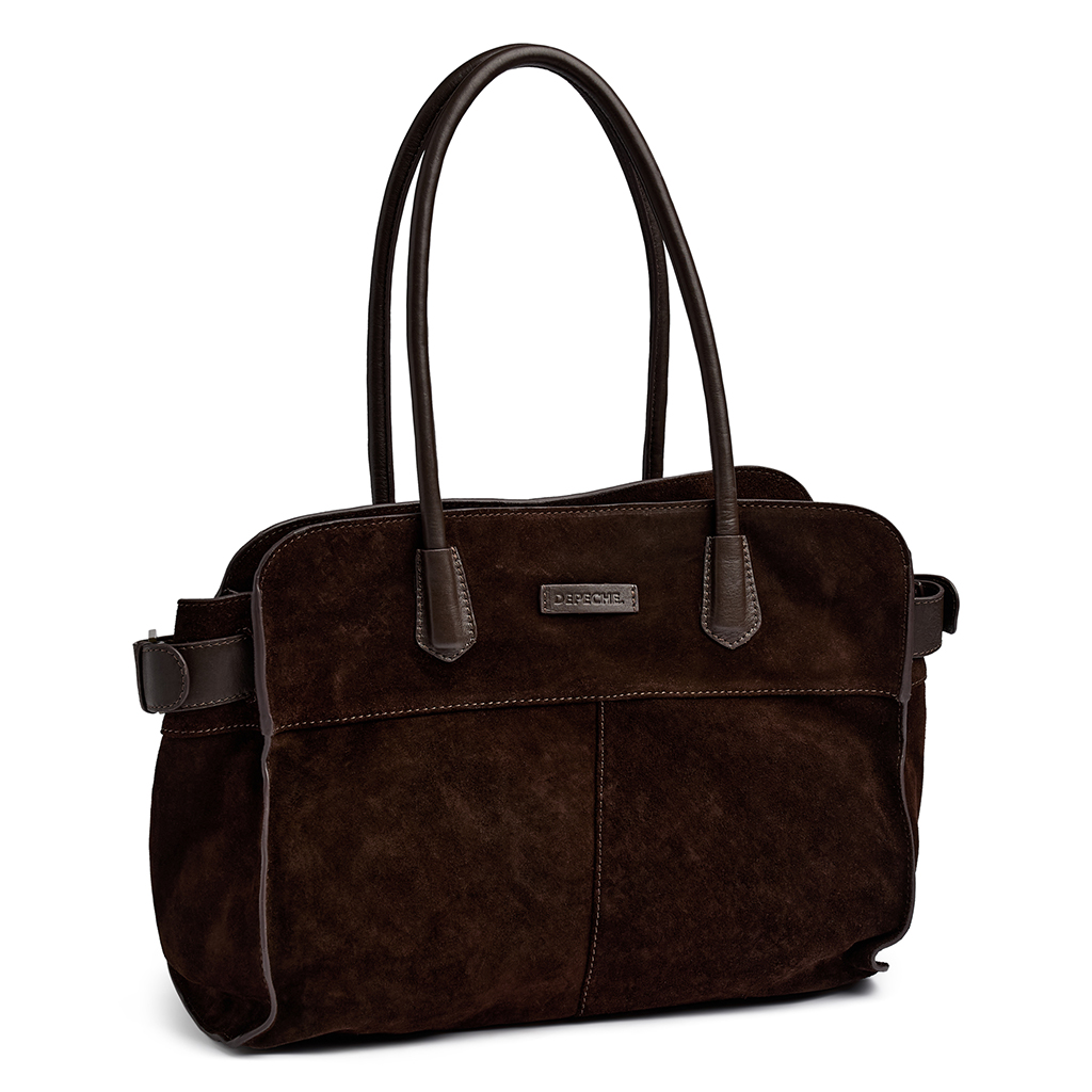 Depeche Shopper, brun semsket