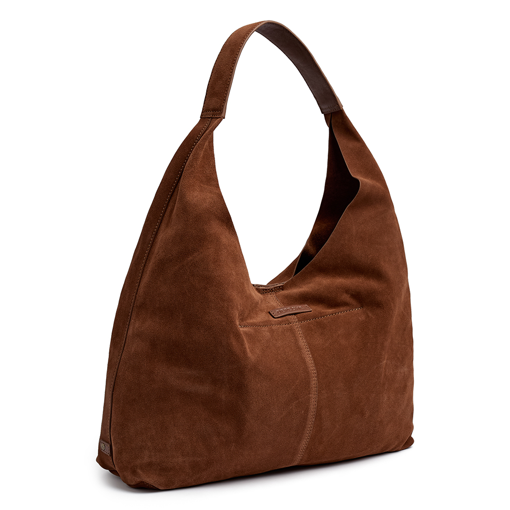 Depeche Shopper, brun/cognac semsket