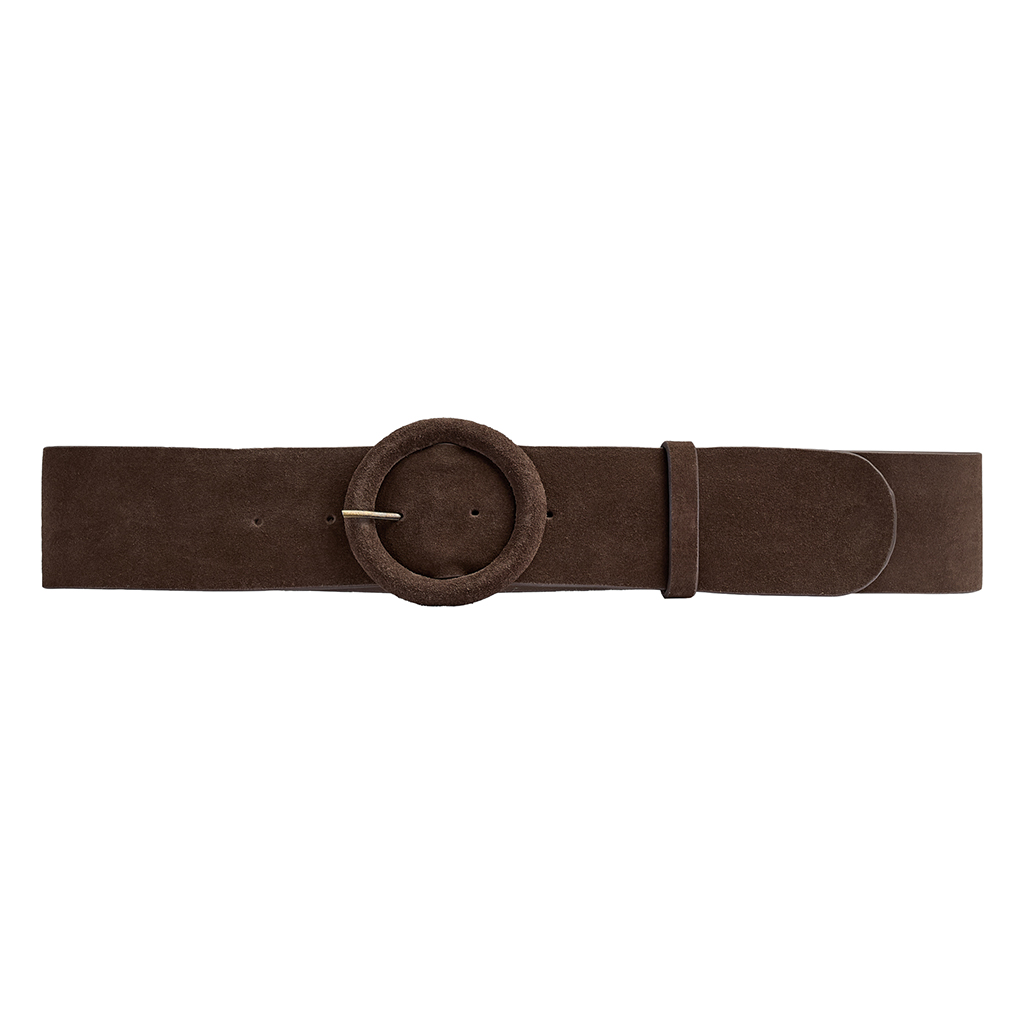 Depeche Suede Belt, midjebelte, brun