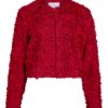 Vila Virosia L/S Cardigan, rød