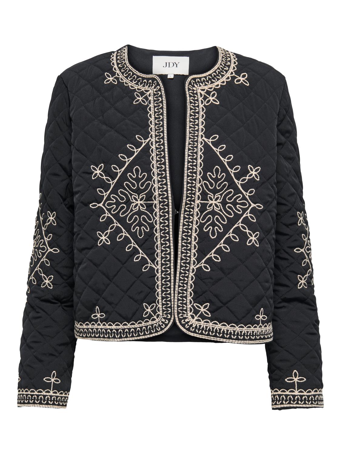 JDY Billie L/S Quilted emb Shacket, sort