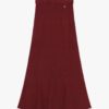 Pleace Skirt Knited, burgunder