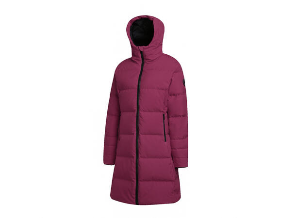 Munk Ladie's Down Jacket, burgunder, vanntett, dun