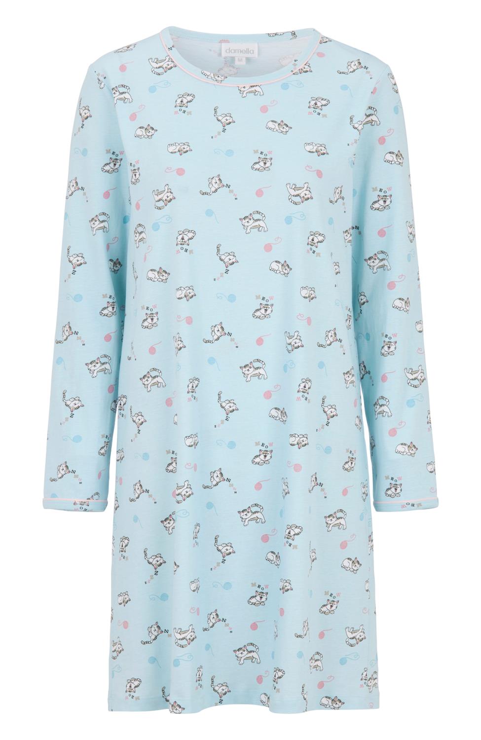 Damella of Sweden Nattkjole m/katte motiver