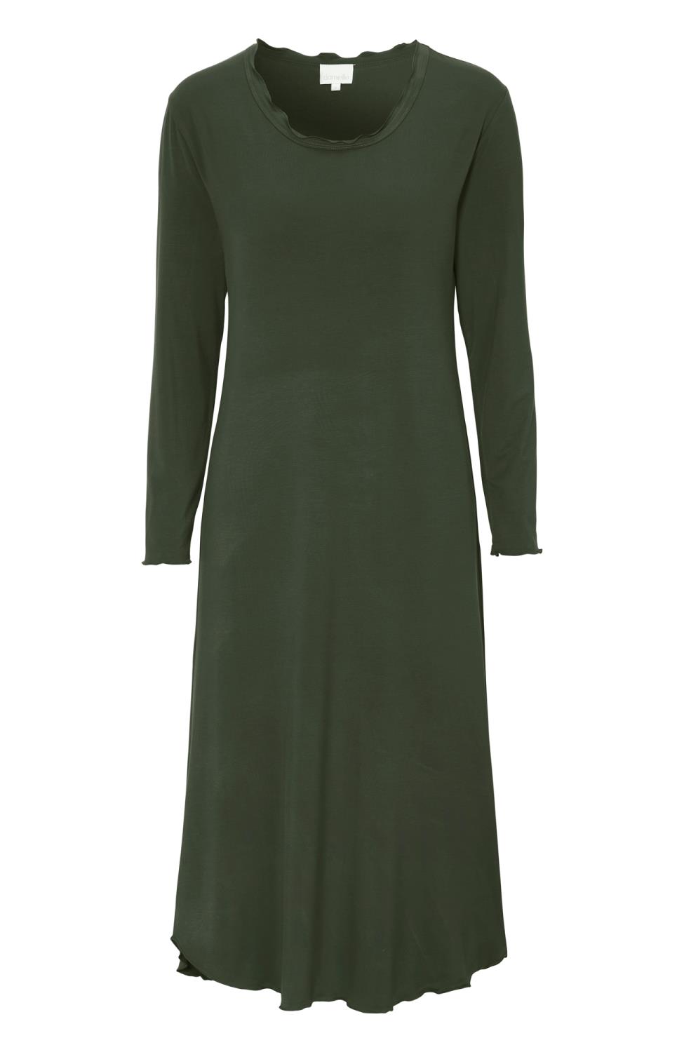 Damella of Sweden, nattkjole, mørk grønn