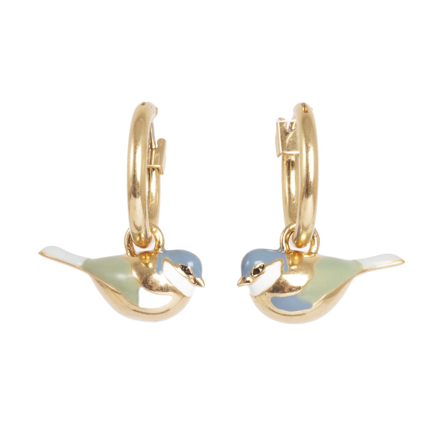 A&C Øreringer, Blue Tit