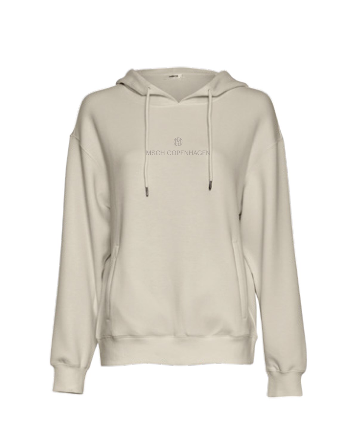 MSCH Ima Icon Logo Hood Sweatshirt, offwhite