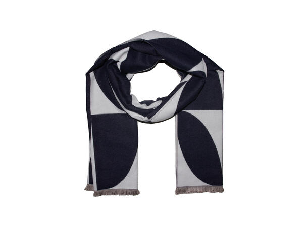 Intex Scandia Skjerf m/rundinger, marineblå