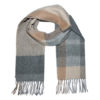 Intex Scandia Skjerf m/delikate ruter, brun
