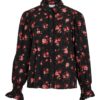 Vila Viclo Rose l/s Shirt, mønstret