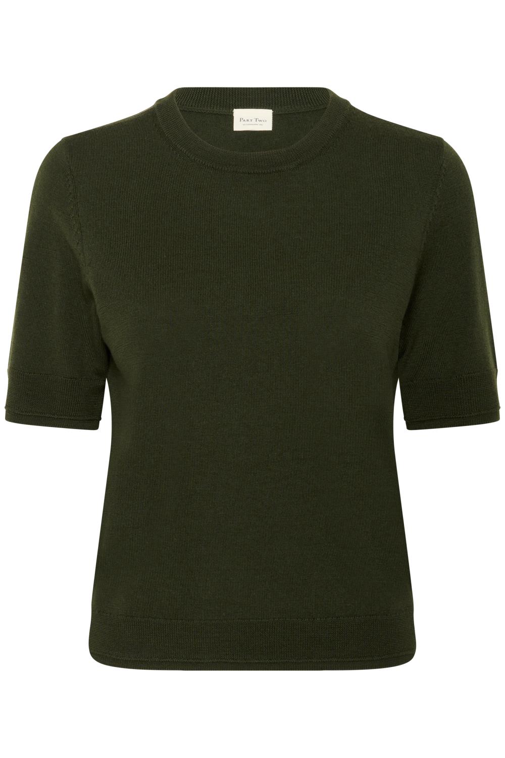 Part Two Natanya Pullower, ull, mosegrønn