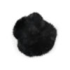 Intex Scandia Hårstrikk "fake" fur, sort