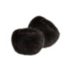 Intex Scandia Armvarmer "cuff fake fur", mørkebrun